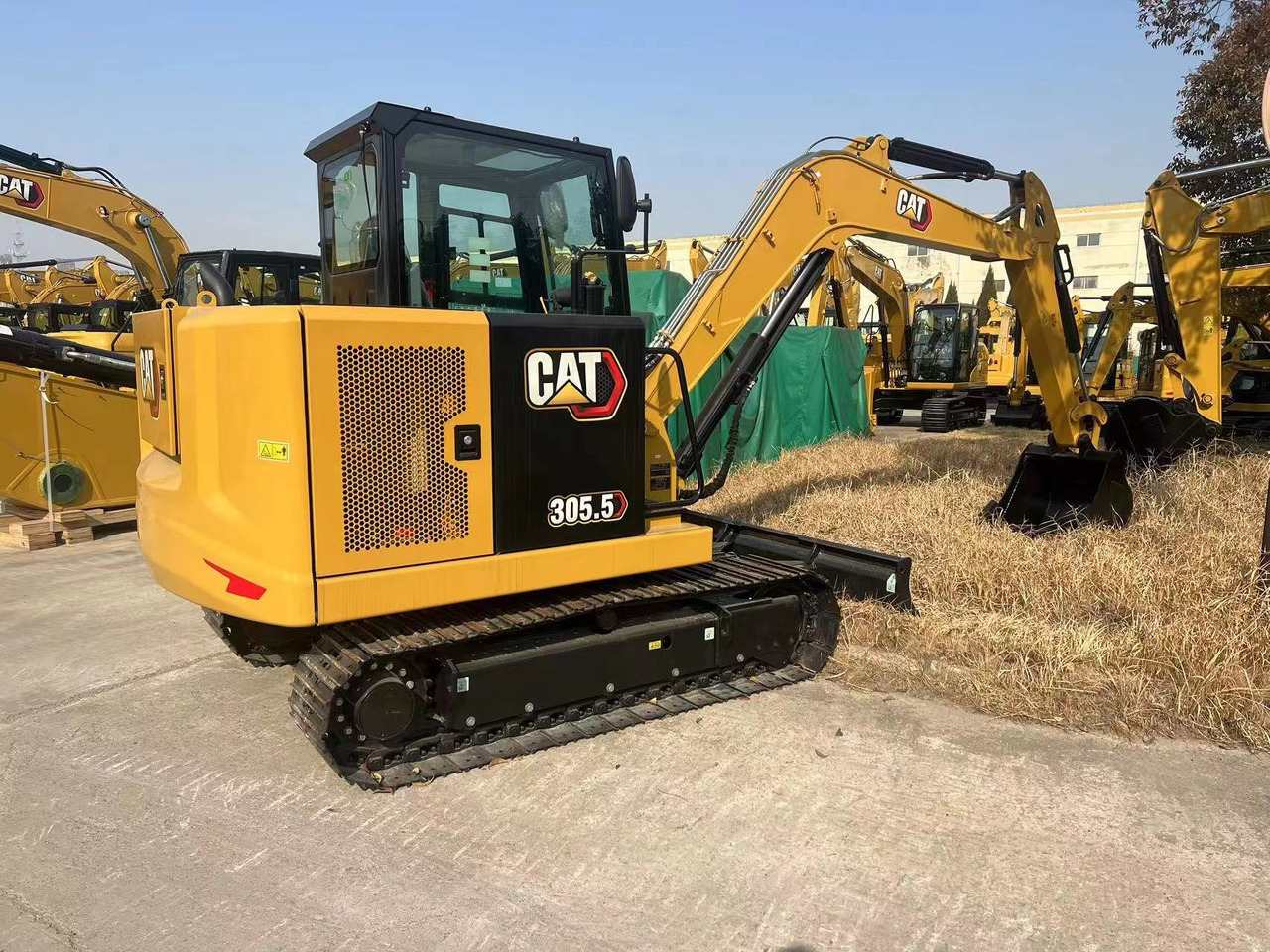 CAT 305.5 - Minigraafmachine: afbeelding 1 CAT 305.5 - Minigraafmachine: afbeelding 1