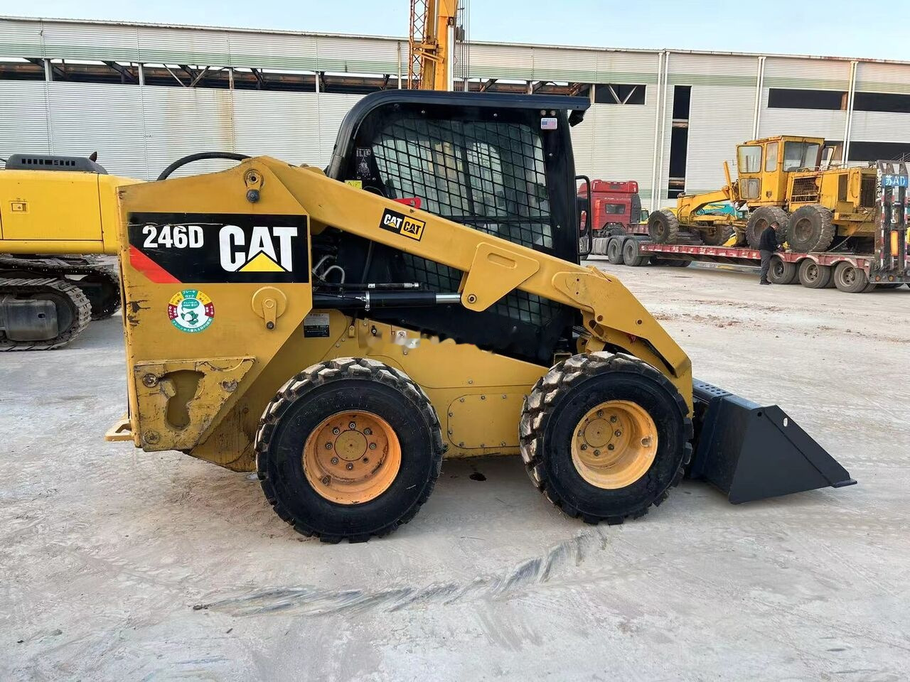 Schranklader Caterpillar 246D: afbeelding 8