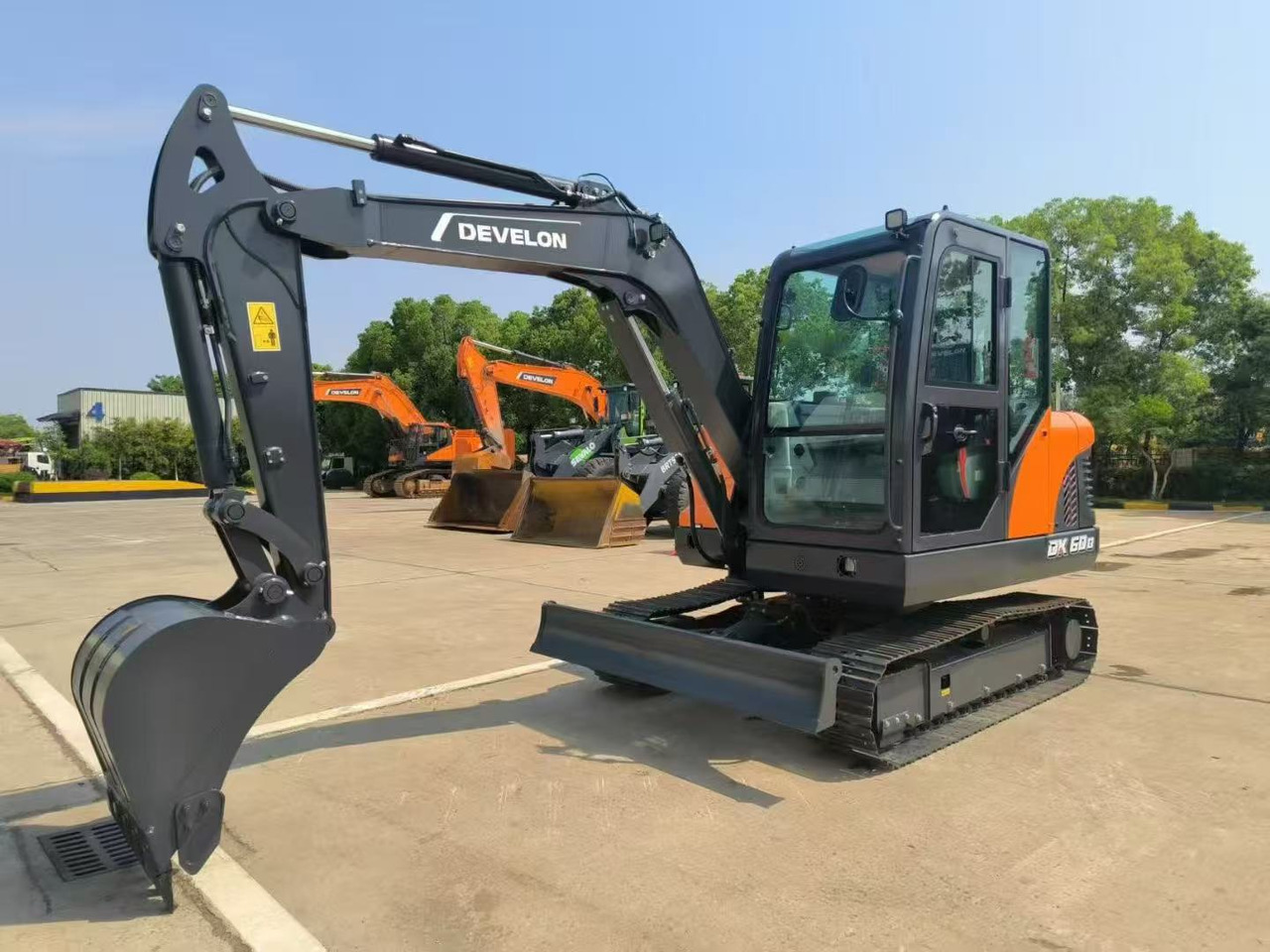 DOOSAN DX60D - Minigraafmachine: afbeelding 3 DOOSAN DX60D - Minigraafmachine: afbeelding 3