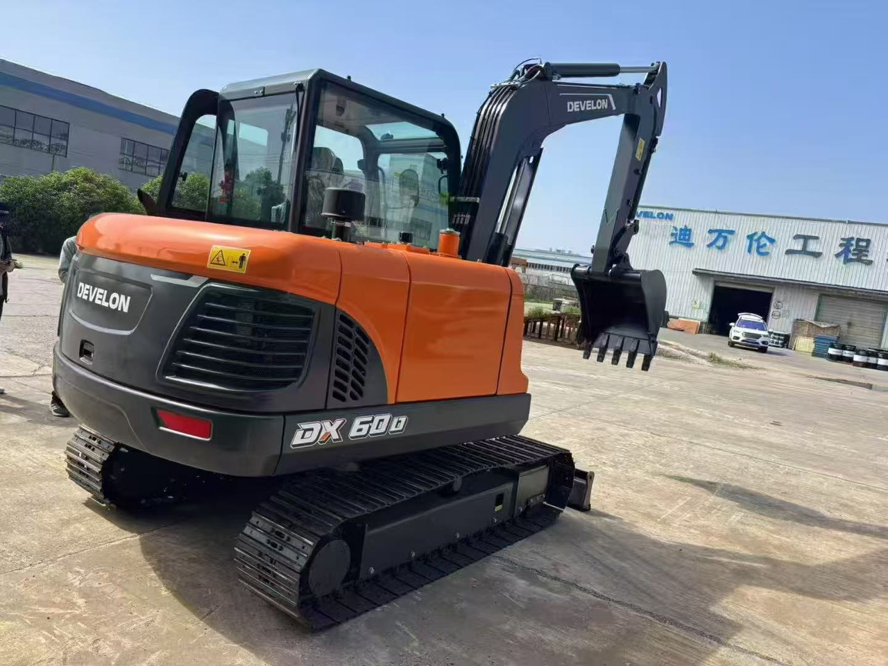 DOOSAN DX60D - Minigraafmachine: afbeelding 4 DOOSAN DX60D - Minigraafmachine: afbeelding 4