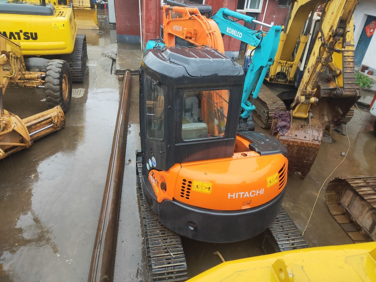 Hitachi ZX55 - Minigraafmachine: afbeelding 1 Hitachi ZX55 - Minigraafmachine: afbeelding 1