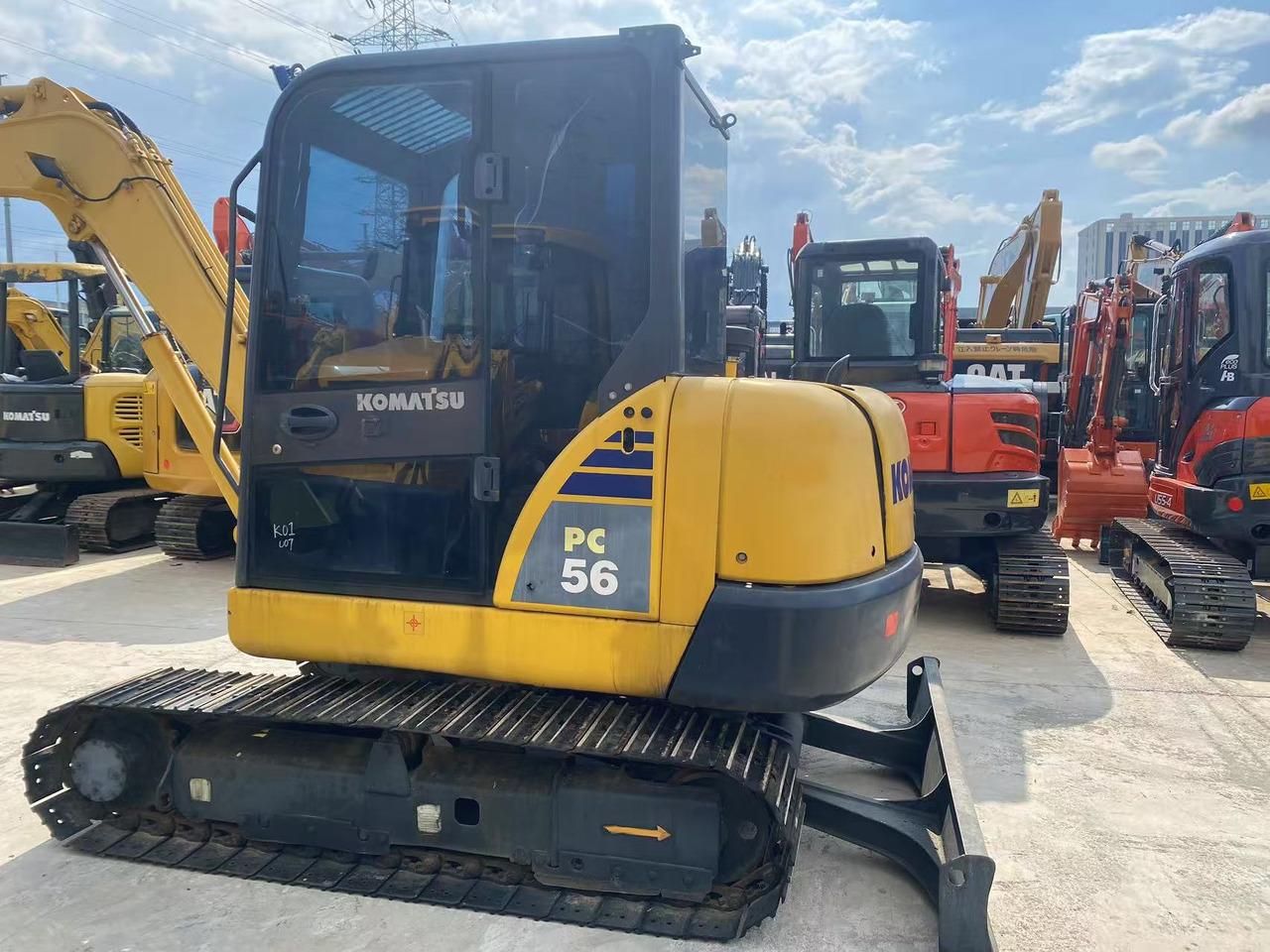 KOMATSU PC56-7 - Minigraafmachine: afbeelding 1 KOMATSU PC56-7 - Minigraafmachine: afbeelding 1