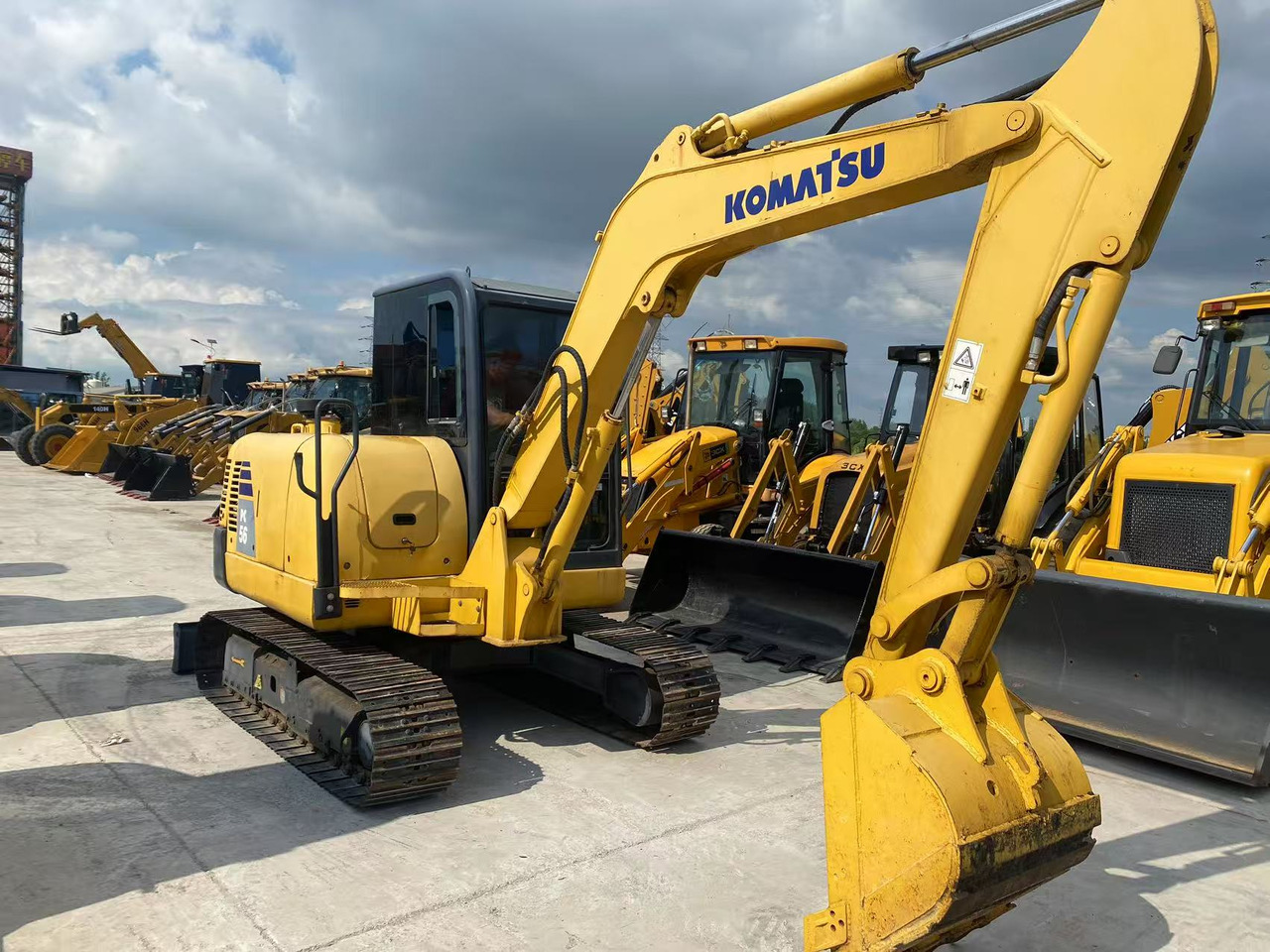 KOMATSU PC56-7 - Minigraafmachine: afbeelding 2 KOMATSU PC56-7 - Minigraafmachine: afbeelding 2