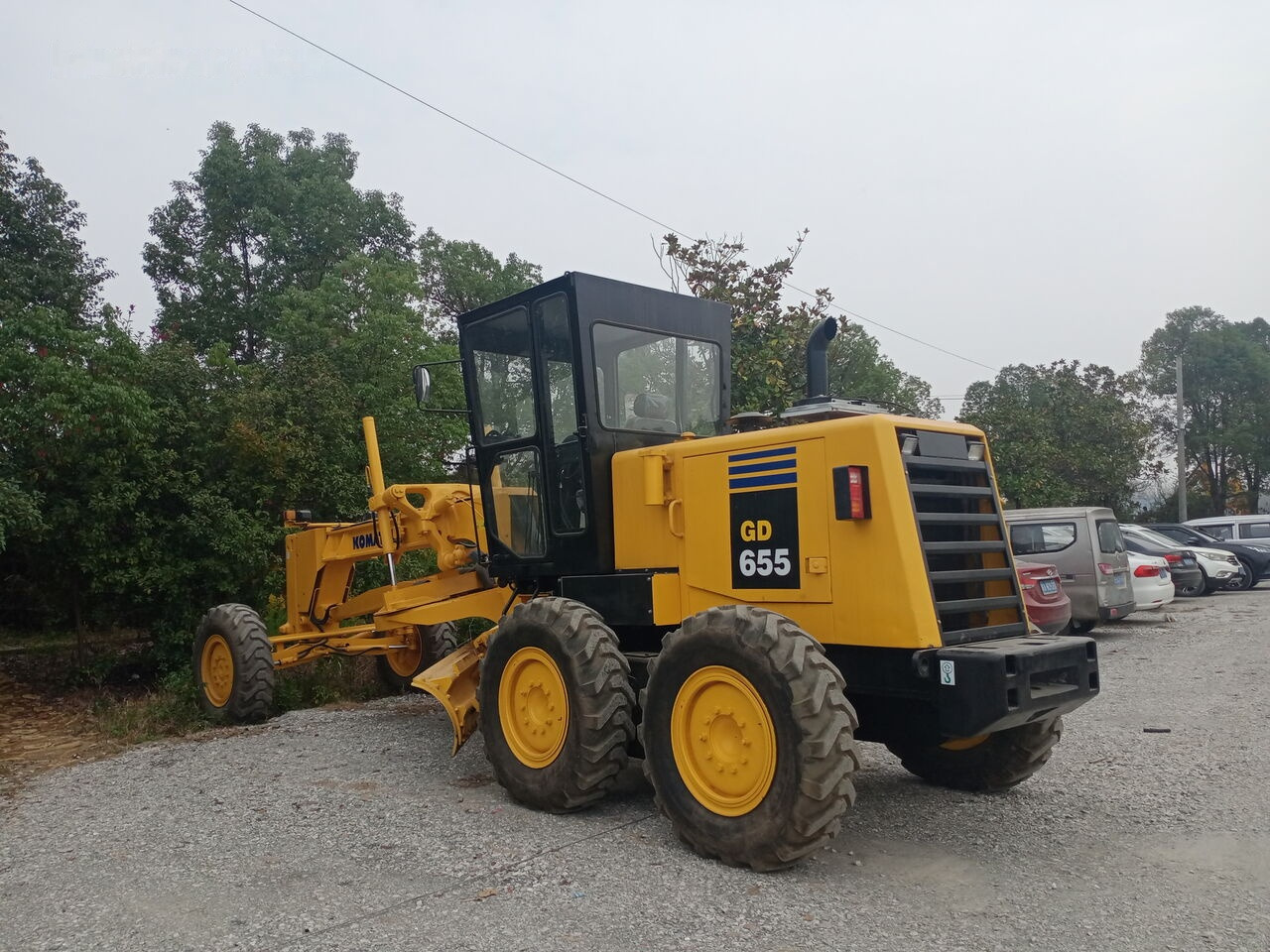 Komatsu GD655 - Grader: afbeelding 2 Komatsu GD655 - Grader: afbeelding 2