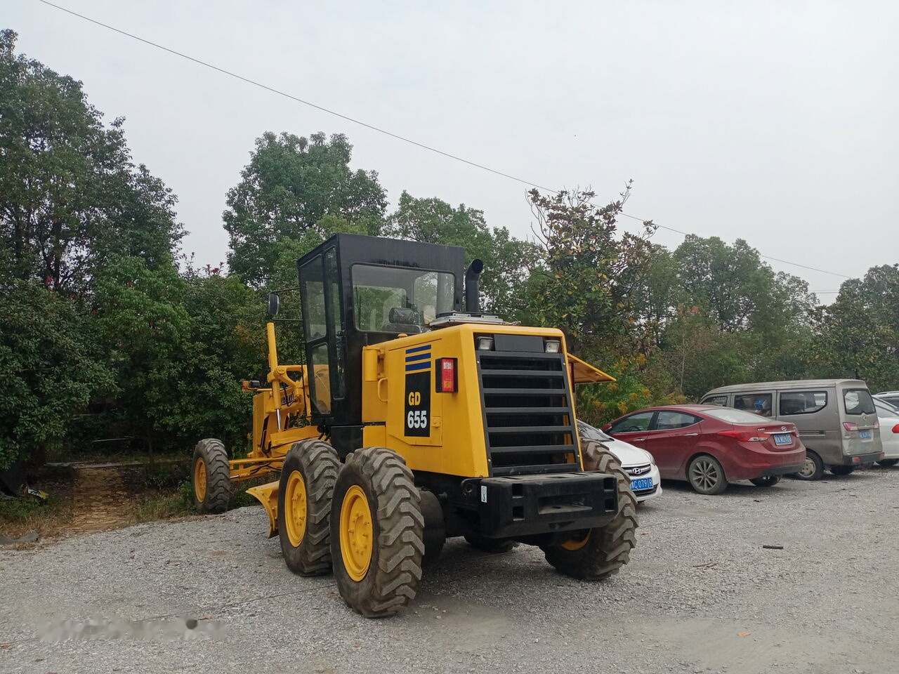 Komatsu GD655 - Grader: afbeelding 3 Komatsu GD655 - Grader: afbeelding 3