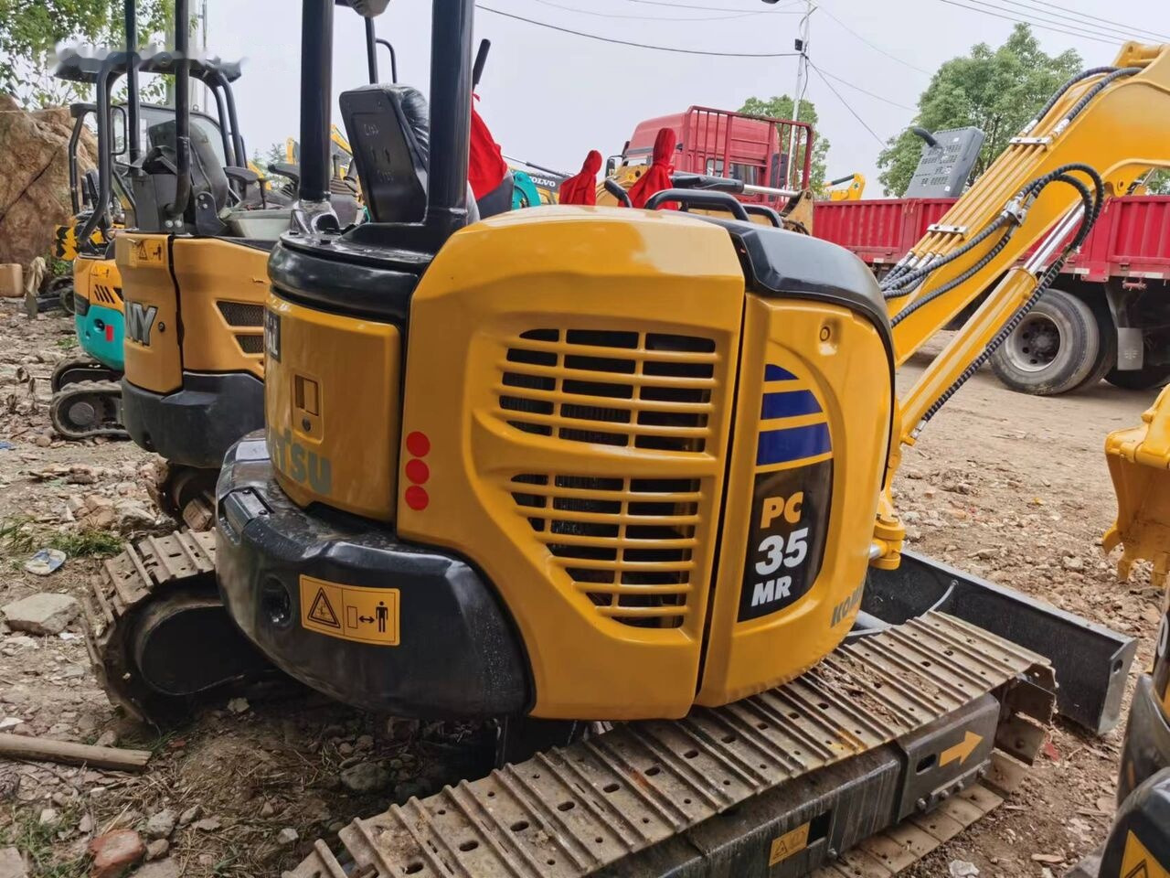 Komatsu PC35MR - Minigraafmachine: afbeelding 1 Komatsu PC35MR - Minigraafmachine: afbeelding 1