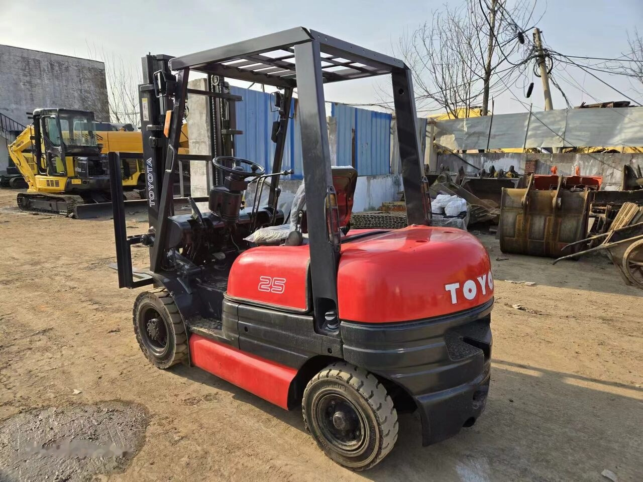 Toyota FD25 - Diesel heftruck: afbeelding 4 Toyota FD25 - Diesel heftruck: afbeelding 4