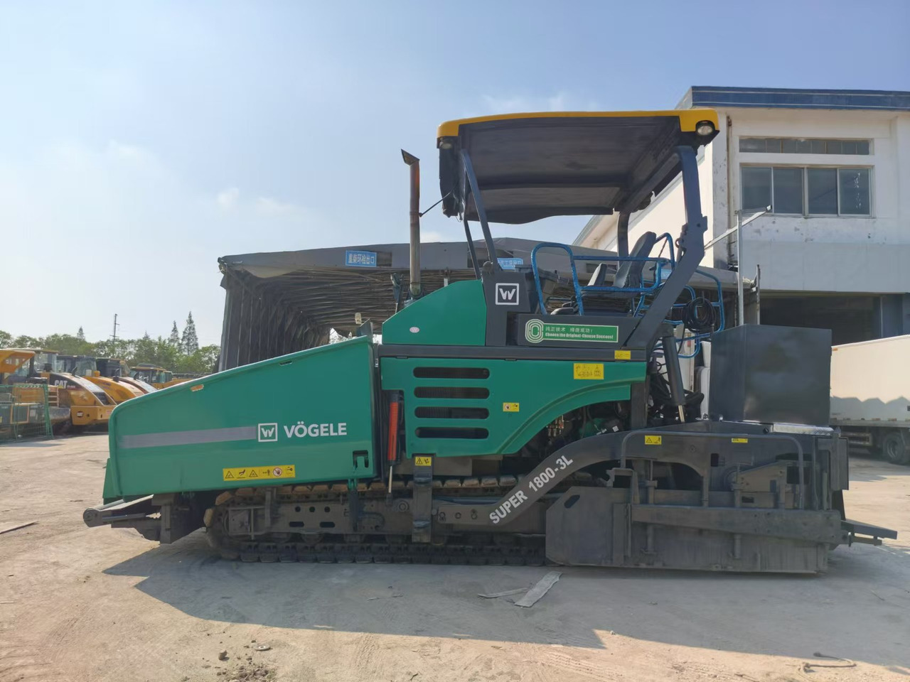 VOGELE 1800-3L - Asfaltafwerkmachine: afbeelding 5 VOGELE 1800-3L - Asfaltafwerkmachine: afbeelding 5