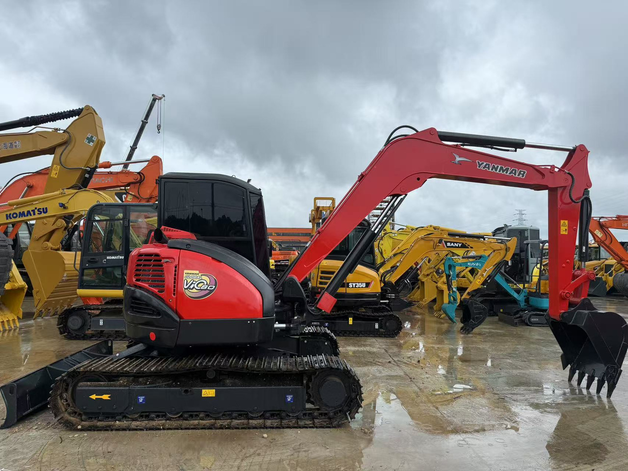 Yanmar Vio80 - Minigraafmachine: afbeelding 4 Yanmar Vio80 - Minigraafmachine: afbeelding 4