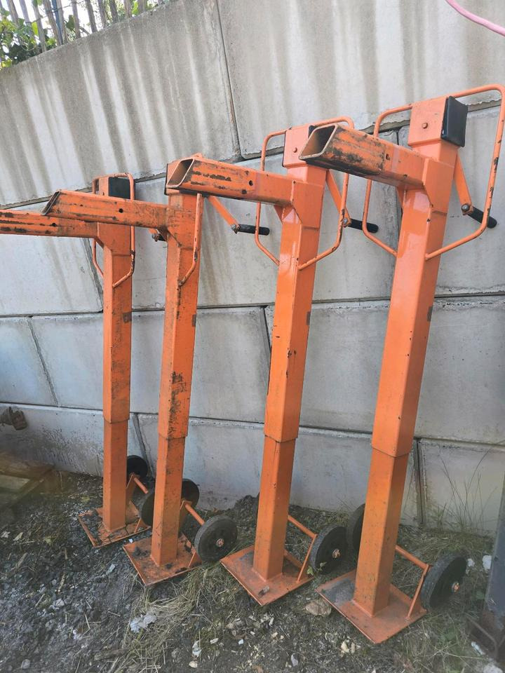 4x Stützen für Salzstreuer Container Wohnkabine Schmidt Epoke Gmeiner Salzsilo Streuautomat Winterdienst - Zout/ Zandstrooier: afbeelding 2 4x Stützen für Salzstreuer Container Wohnkabine Schmidt Epoke Gmeiner Salzsilo Streuautomat Winterdienst - Zout/ Zandstrooier: afbeelding 2