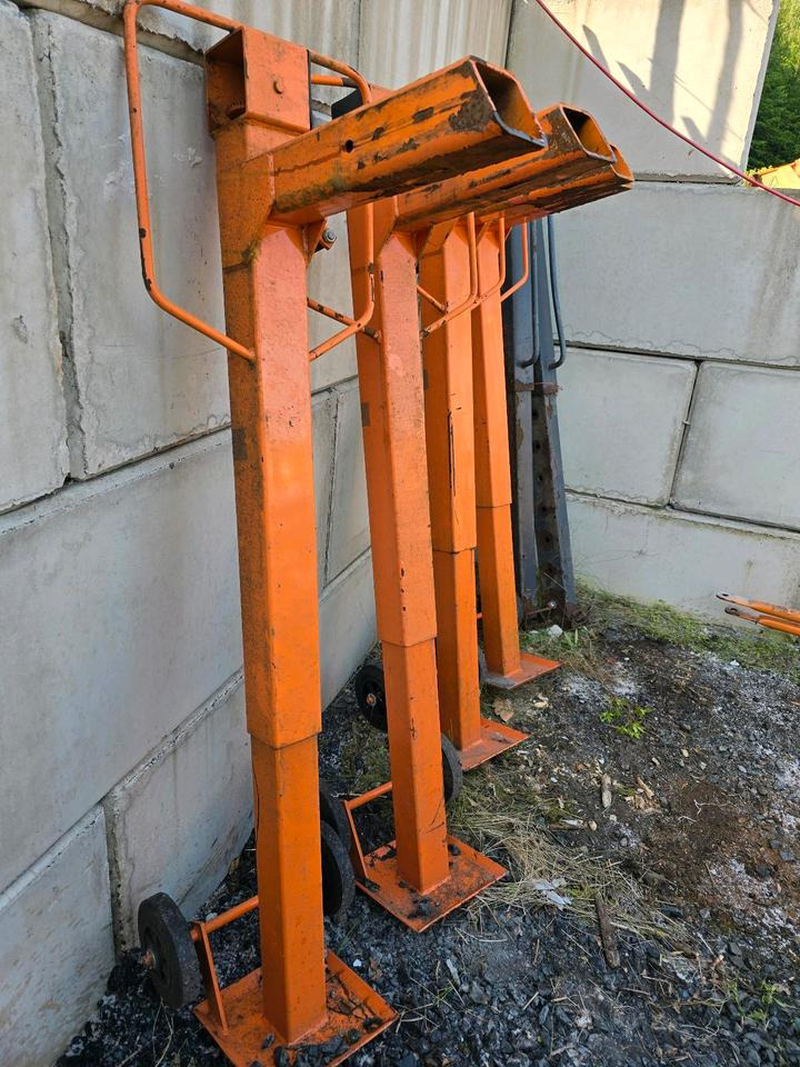 4x Stützen für Salzstreuer Container Wohnkabine Schmidt Epoke Gmeiner Salzsilo Streuautomat Winterdienst - Zout/ Zandstrooier: afbeelding 3 4x Stützen für Salzstreuer Container Wohnkabine Schmidt Epoke Gmeiner Salzsilo Streuautomat Winterdienst - Zout/ Zandstrooier: afbeelding 3