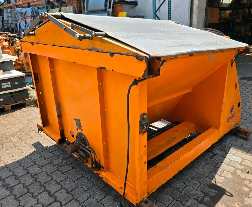 Epoke SH3101 Salzstreuer 1,6m3 Salzsilo passend für Fendt Xylon JCB Fasttrac Multicar Unimog Winterdienst Aufbaustreuer Streuautomat Schmidt Küpper-Weisser - Zout/ Zandstrooier: afbeelding 5 Epoke SH3101 Salzstreuer 1,6m3 Salzsilo passend für Fendt Xylon JCB Fasttrac Multicar Unimog Winterdienst Aufbaustreuer Streuautomat Schmidt Küpper-Weisser - Zout/ Zandstrooier: afbeelding 5