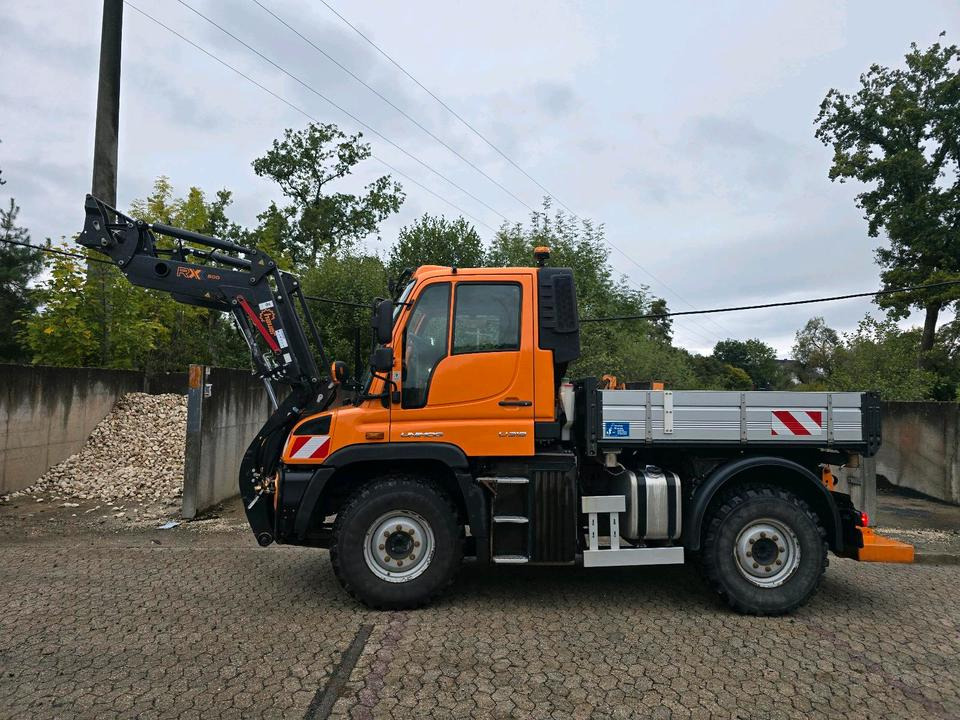 Unimog U318 NKS-F-UGE-42 Frontlader Mercedes-Benz 405/10 405/12 UGE Mercedes-Benz U 318 323 327 423 427 429 430 EasyDrive Variopilot Radlader Hauer rx 500 Frontlader - Gemeentelijke machine/ Speciaal: afbeelding 2 Unimog U318 NKS-F-UGE-42 Frontlader Mercedes-Benz 405/10 405/12 UGE Mercedes-Benz U 318 323 327 423 427 429 430 EasyDrive Variopilot Radlader Hauer rx 500 Frontlader - Gemeentelijke machine/ Speciaal: afbeelding 2