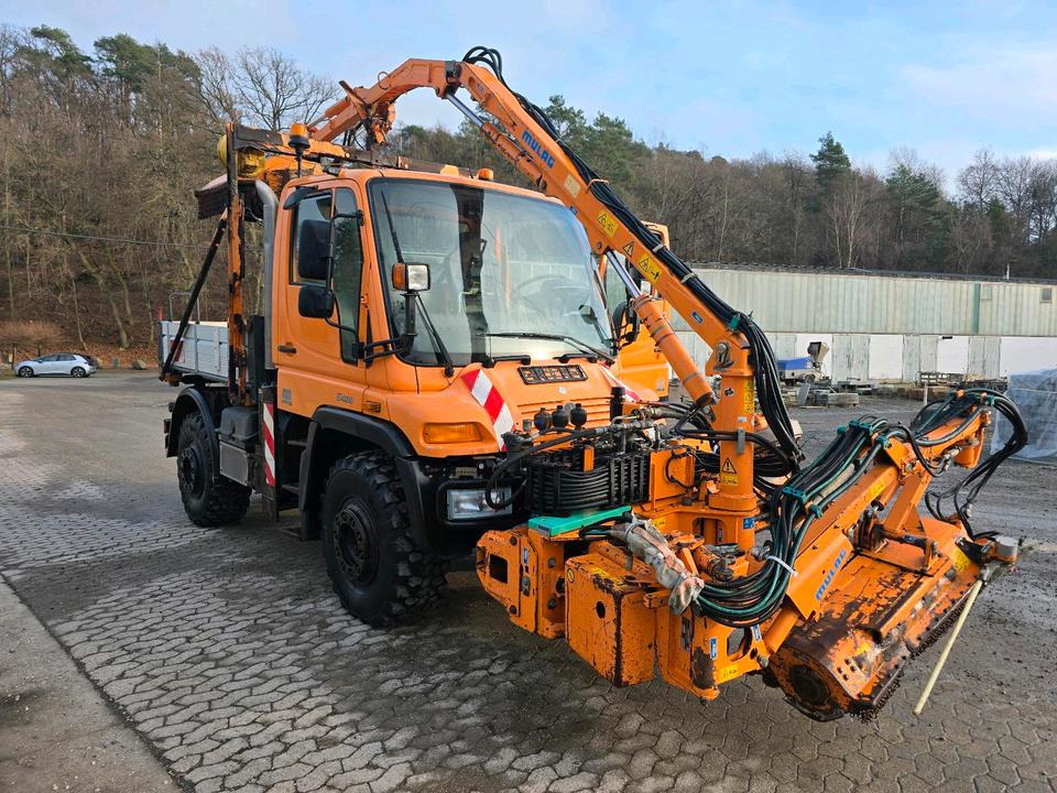 Unimog U400 2013 405/10 405/12 NKS-Z-UGN-43K Bluetec 5 Mercedes-Benz UGE UGN Mulag MKM700 Mähausleger Böschungsmäher Böschungsmulcher Küpper-Weisser IMS Salzstreuer - Gemeentelijke machine/ Speciaal: afbeelding 4 Unimog U400 2013 405/10 405/12 NKS-Z-UGN-43K Bluetec 5 Mercedes-Benz UGE UGN Mulag MKM700 Mähausleger Böschungsmäher Böschungsmulcher Küpper-Weisser IMS Salzstreuer - Gemeentelijke machine/ Speciaal: afbeelding 4