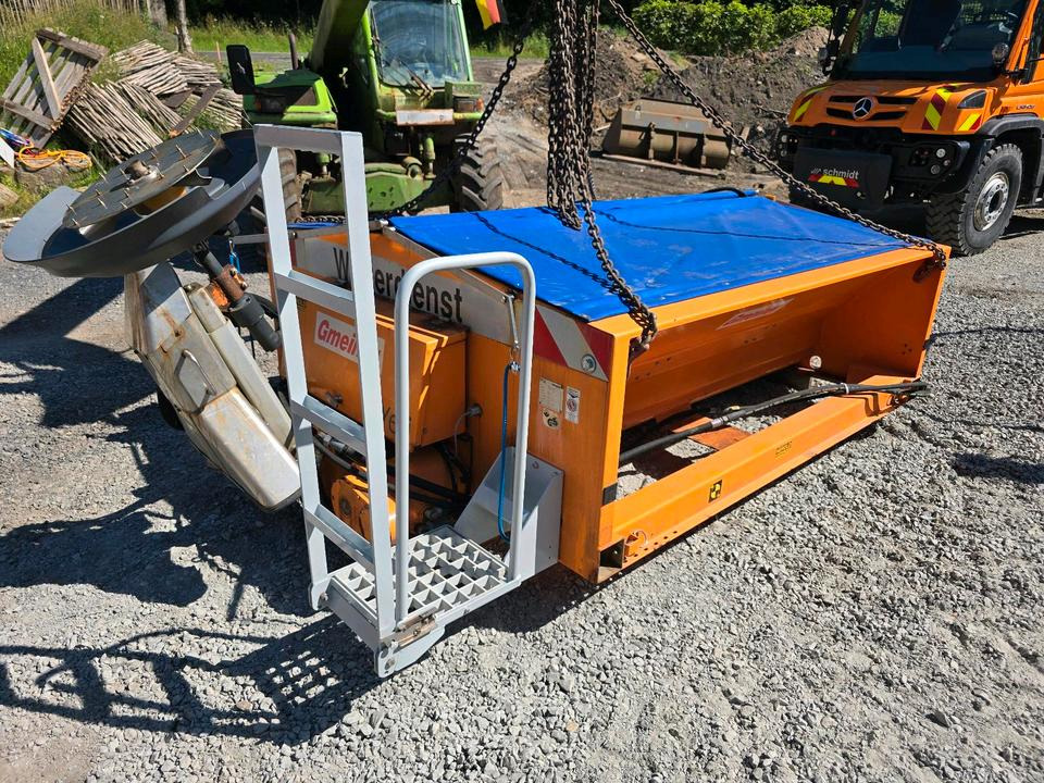 Gmeiner Yeti 1800w Salzstreuer Streuautomat Salzsilo Aufbau für Unimog UGE UGN 405/10 405/12 U318 U 318 423 323 327 427 429 Schmidt Winterdienst - Zout/ Zandstrooier: afbeelding 5 Gmeiner Yeti 1800w Salzstreuer Streuautomat Salzsilo Aufbau für Unimog UGE UGN 405/10 405/12 U318 U 318 423 323 327 427 429 Schmidt Winterdienst - Zout/ Zandstrooier: afbeelding 5