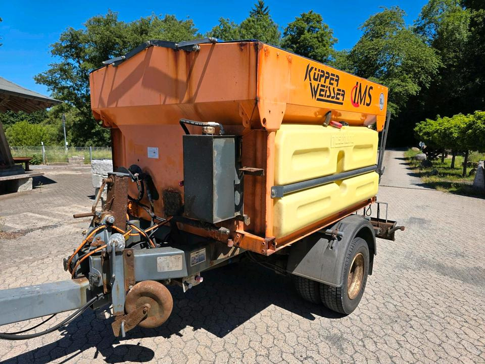 Küpper-Weisser IMS Salzstreuer Anhängesalzstreuer Streuautomat Salzsilo Anhänger Winterdienst für LKW Traktor Unimog Schmidt - Zout/ Zandstrooier: afbeelding 2 Küpper-Weisser IMS Salzstreuer Anhängesalzstreuer Streuautomat Salzsilo Anhänger Winterdienst für LKW Traktor Unimog Schmidt - Zout/ Zandstrooier: afbeelding 2