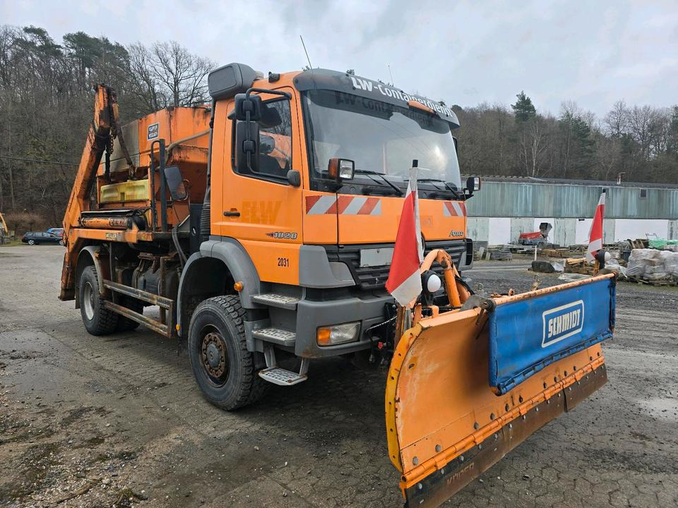 Mercedes-Benz Atego 1828 AK Absetzkipper Meiller Schmidt Schneepflug Küpper-Weisser Salzstreuer Allrad - Sneeuwruimer: afbeelding 4 Mercedes-Benz Atego 1828 AK Absetzkipper Meiller Schmidt Schneepflug Küpper-Weisser Salzstreuer Allrad - Sneeuwruimer: afbeelding 4