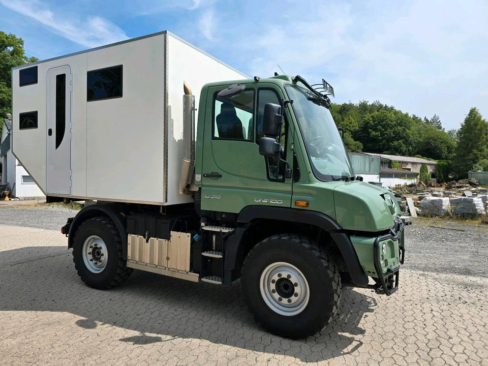 Unimog U 318 Wohnmobil Expeditionsfahrzeug euro 6 Blue tec UGE UGN Leerkabine U318 EAS Mercedes-Benz - Buscamper: afbeelding 2 Unimog U 318 Wohnmobil Expeditionsfahrzeug euro 6 Blue tec UGE UGN Leerkabine U318 EAS Mercedes-Benz - Buscamper: afbeelding 2