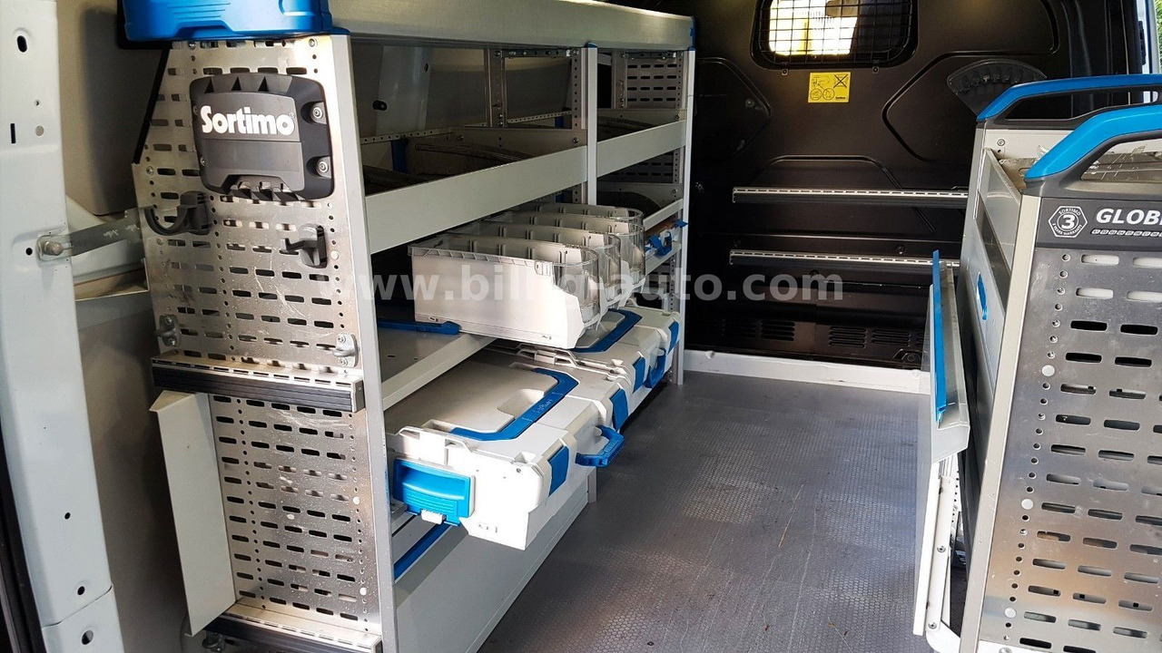Kleine bestelwagen Ford Transit Custom Sortimo Werkstatt 1.Hd Scheckheft: afbeelding 15