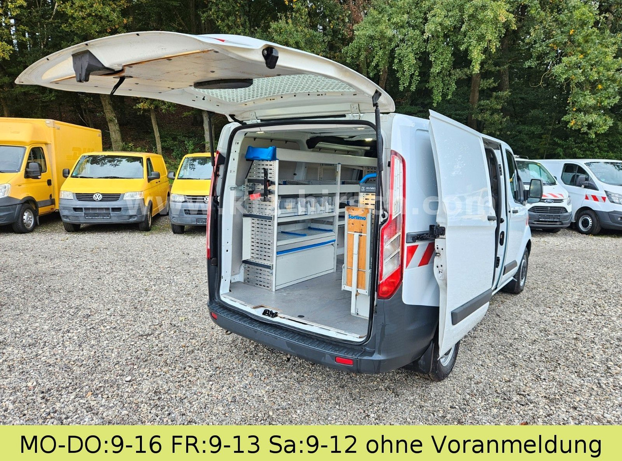 Kleine bestelwagen Ford Transit Custom Sortimo Werkstatt 1.Hd Scheckheft: afbeelding 6
