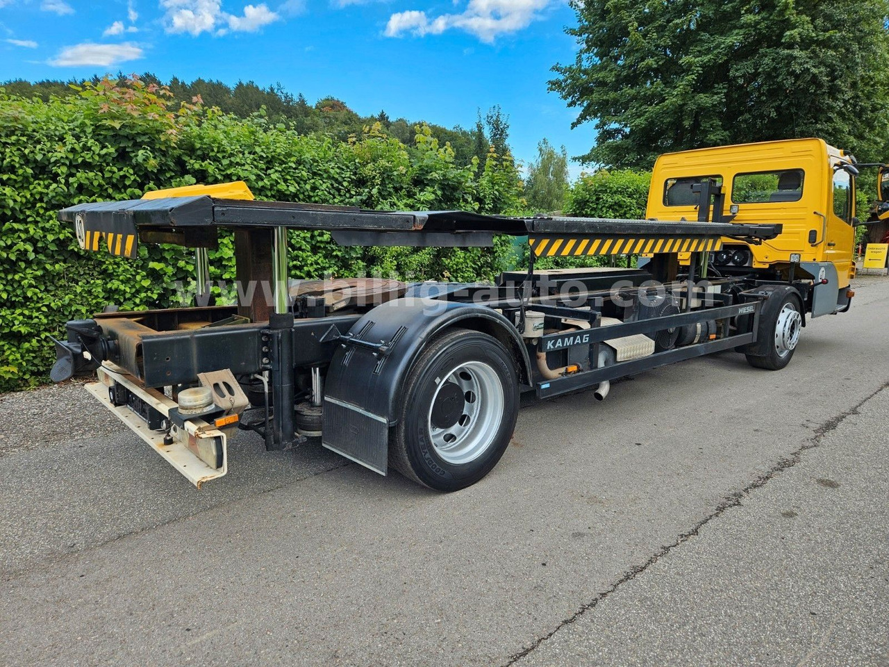 Mercedes-Benz Kamag * WBH 25 * Wiesel * Umsetzer * Sattelkupp. - Containertransporter/ Wissellaadbak vrachtwagen: afbeelding 5 Mercedes-Benz Kamag * WBH 25 * Wiesel * Umsetzer * Sattelkupp. - Containertransporter/ Wissellaadbak vrachtwagen: afbeelding 5