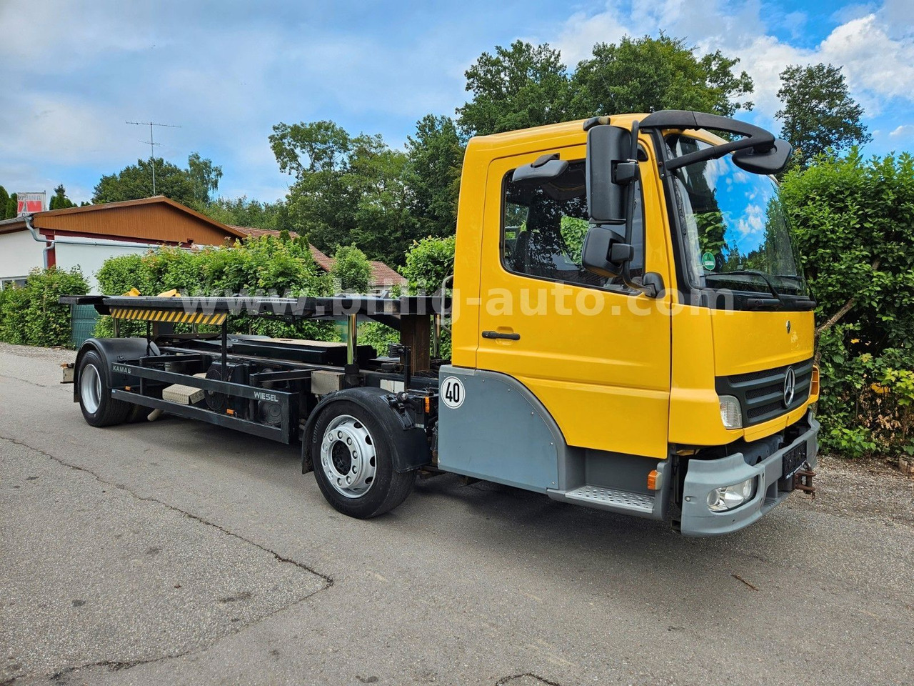 Mercedes-Benz Kamag * WBH 25 * Wiesel * Umsetzer * Sattelkupp. - Containertransporter/ Wissellaadbak vrachtwagen: afbeelding 2 Mercedes-Benz Kamag * WBH 25 * Wiesel * Umsetzer * Sattelkupp. - Containertransporter/ Wissellaadbak vrachtwagen: afbeelding 2