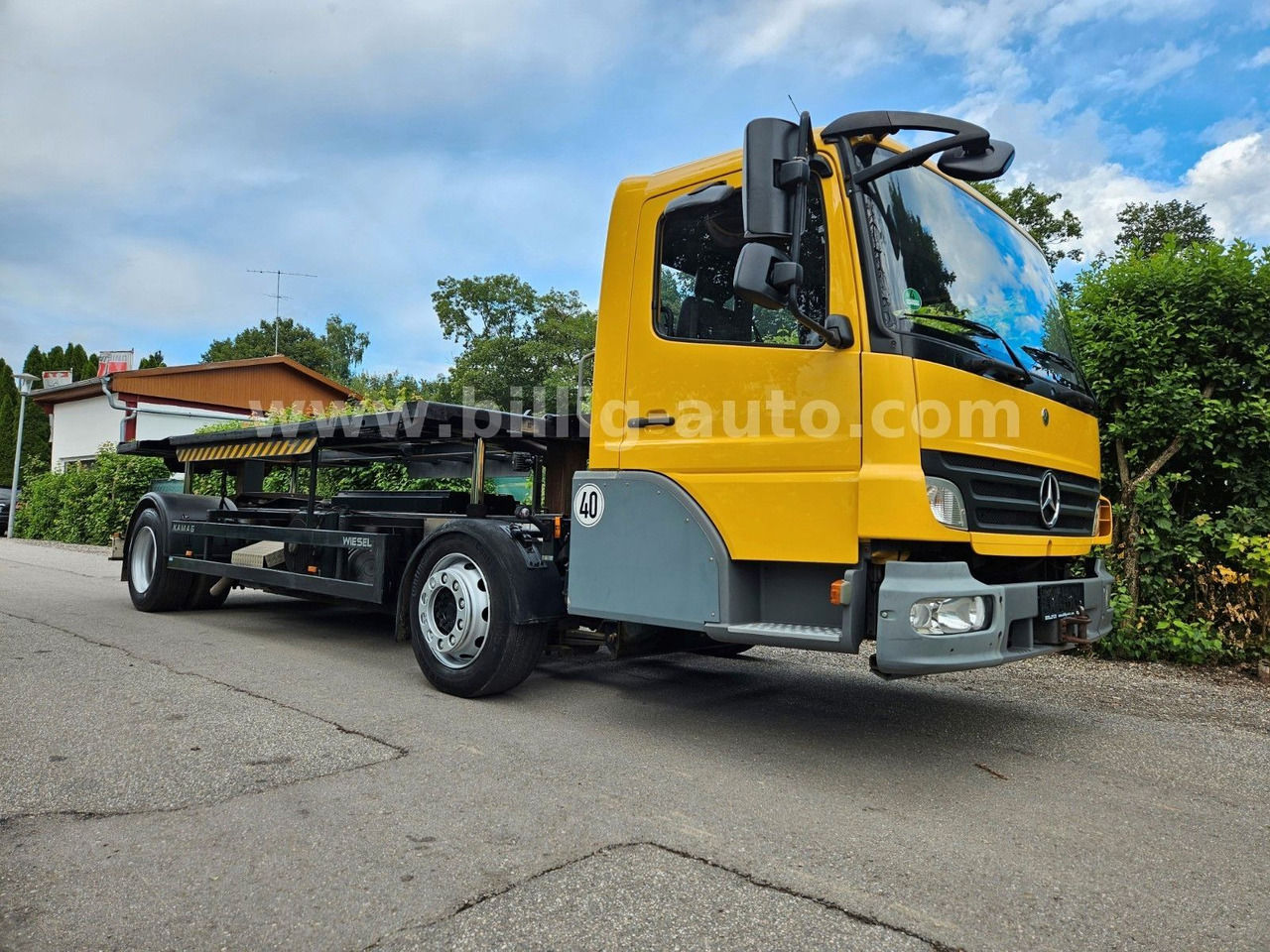 Mercedes-Benz Kamag * WBH 25 * Wiesel * Umsetzer * Sattelkupp. - Containertransporter/ Wissellaadbak vrachtwagen: afbeelding 1 Mercedes-Benz Kamag * WBH 25 * Wiesel * Umsetzer * Sattelkupp. - Containertransporter/ Wissellaadbak vrachtwagen: afbeelding 1