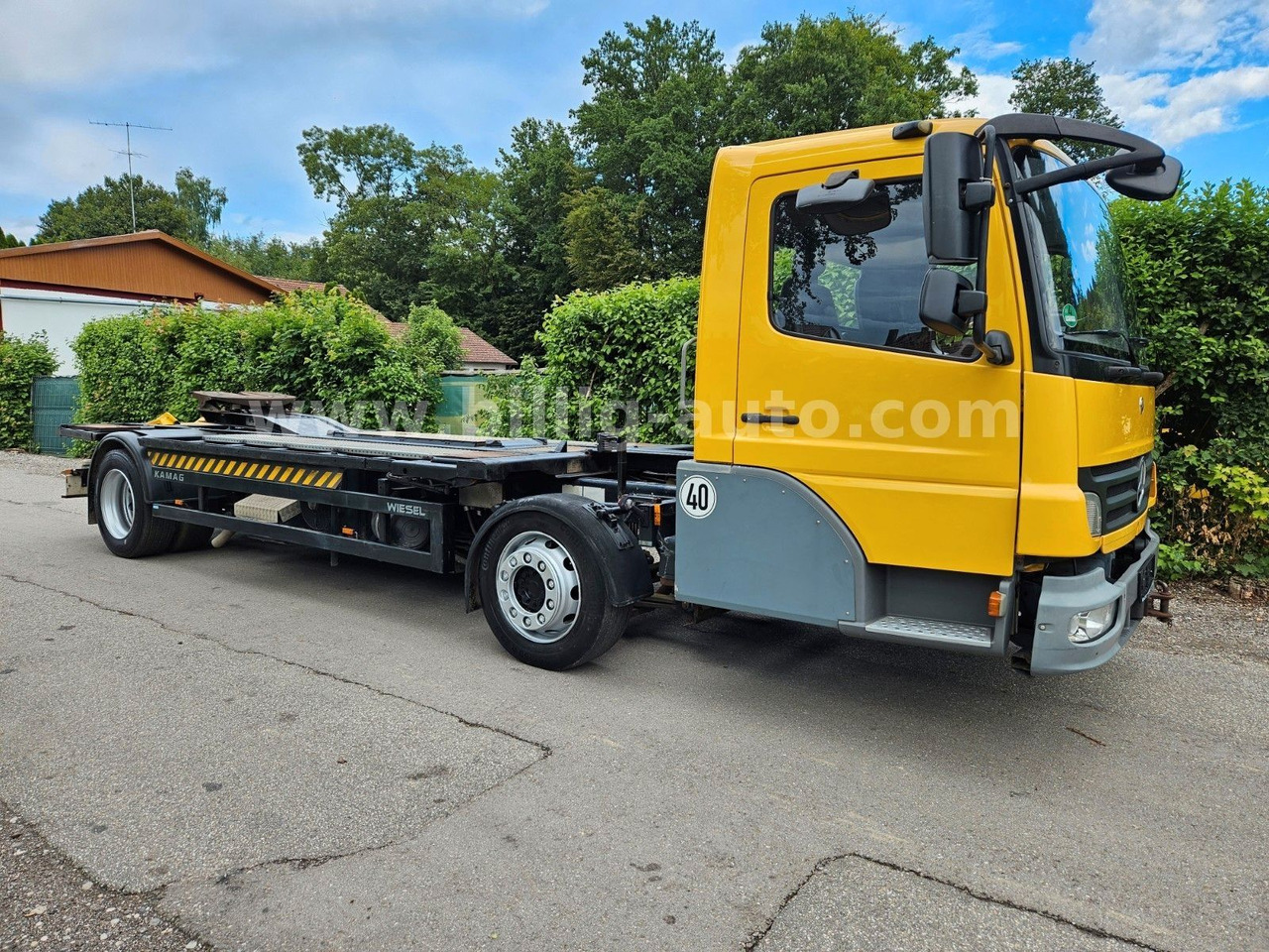 Mercedes-Benz Kamag * WBH 25 * Wiesel * Umsetzer * Sattelkupp. - Containertransporter/ Wissellaadbak vrachtwagen: afbeelding 3 Mercedes-Benz Kamag * WBH 25 * Wiesel * Umsetzer * Sattelkupp. - Containertransporter/ Wissellaadbak vrachtwagen: afbeelding 3