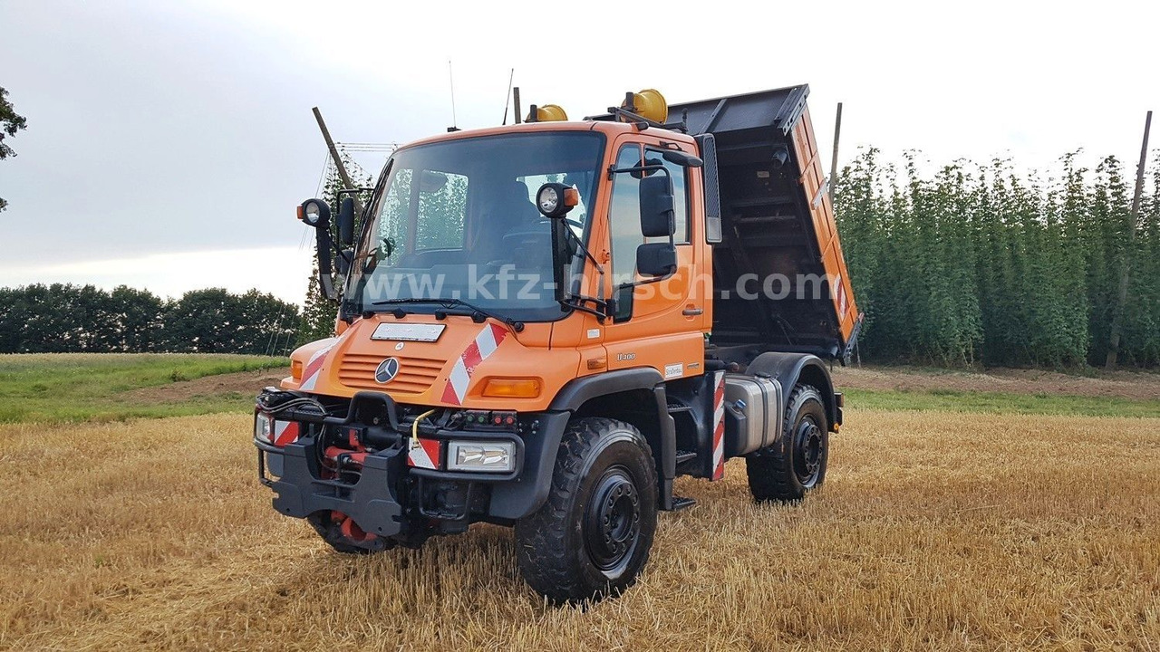 Unimog U400 405/12*HYDROSTAT*VARIOPILOT*Euro4*Kipper - Kipper vrachtwagen: afbeelding 1 Unimog U400 405/12*HYDROSTAT*VARIOPILOT*Euro4*Kipper - Kipper vrachtwagen: afbeelding 1