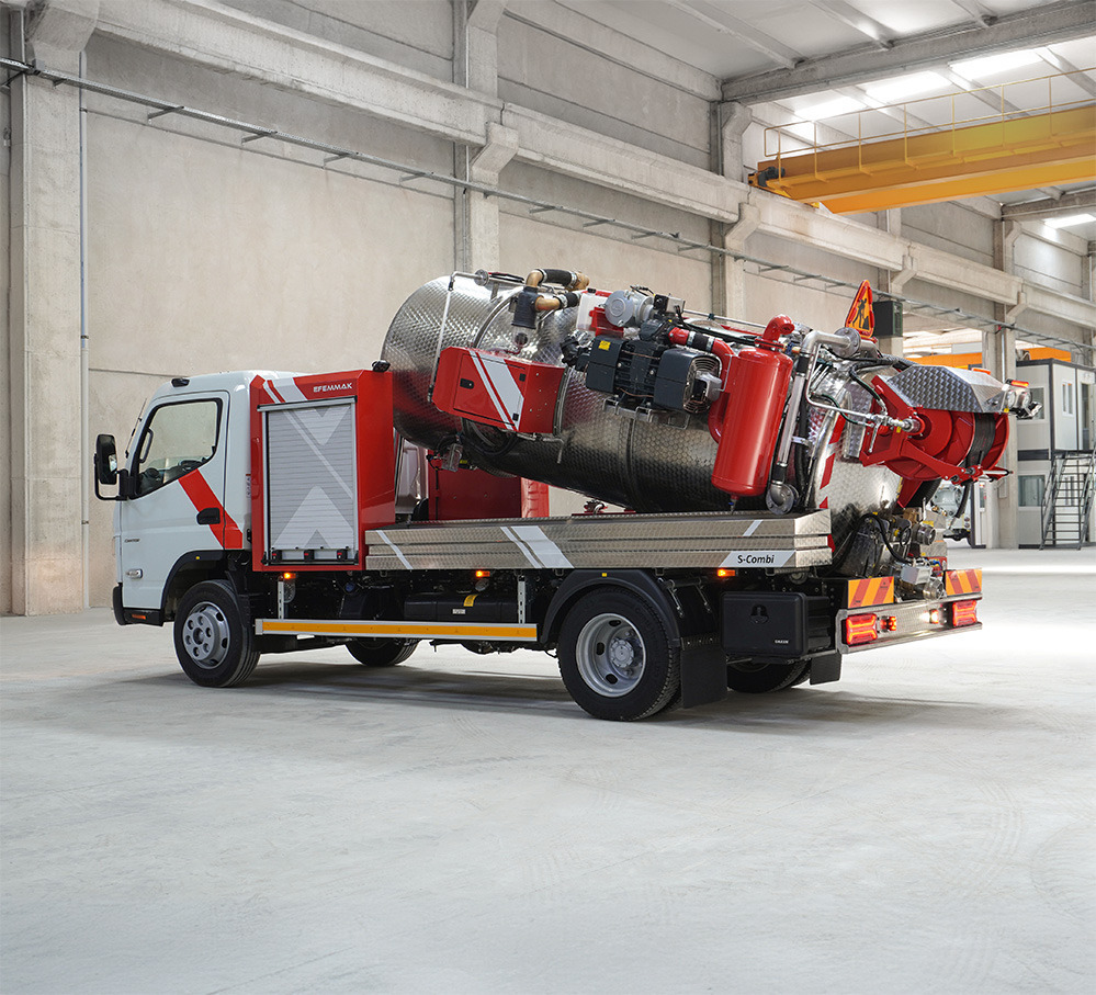 EFEMMAK S-Combi Combined Sewer Jetting And Vacuum Vehicle - Vacuümwagen: afbeelding 5 EFEMMAK S-Combi Combined Sewer Jetting And Vacuum Vehicle - Vacuümwagen: afbeelding 5