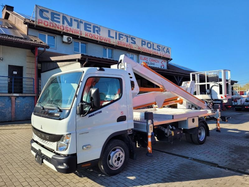 Mitsubishi Canter Fuso 3C13 podnośnik koszowy 20 m Multitel MXE200 bucket truck boom lift - Vrachtwagen hoogwerker: afbeelding 1 Mitsubishi Canter Fuso 3C13 podnośnik koszowy 20 m Multitel MXE200 bucket truck boom lift - Vrachtwagen hoogwerker: afbeelding 1