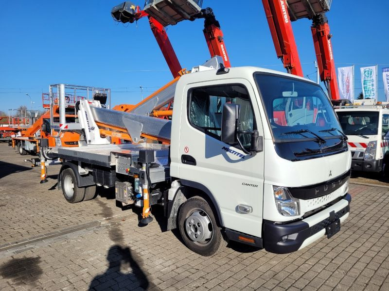 Mitsubishi Canter Fuso 3C13 podnośnik koszowy 20 m Multitel MXE200 bucket truck boom lift - Vrachtwagen hoogwerker: afbeelding 3 Mitsubishi Canter Fuso 3C13 podnośnik koszowy 20 m Multitel MXE200 bucket truck boom lift - Vrachtwagen hoogwerker: afbeelding 3