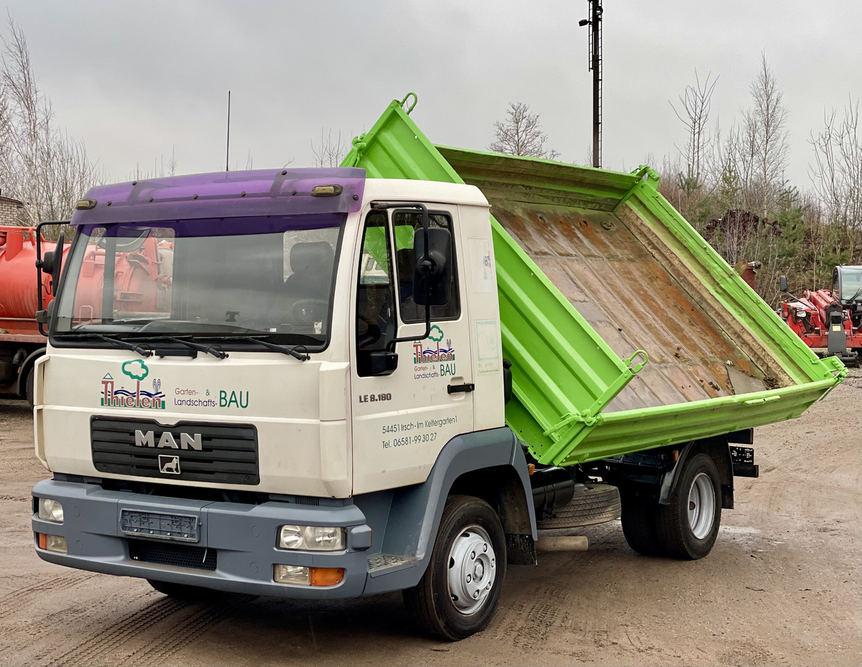 MAN LE - Kipper vrachtwagen: afbeelding 3 MAN LE - Kipper vrachtwagen: afbeelding 3