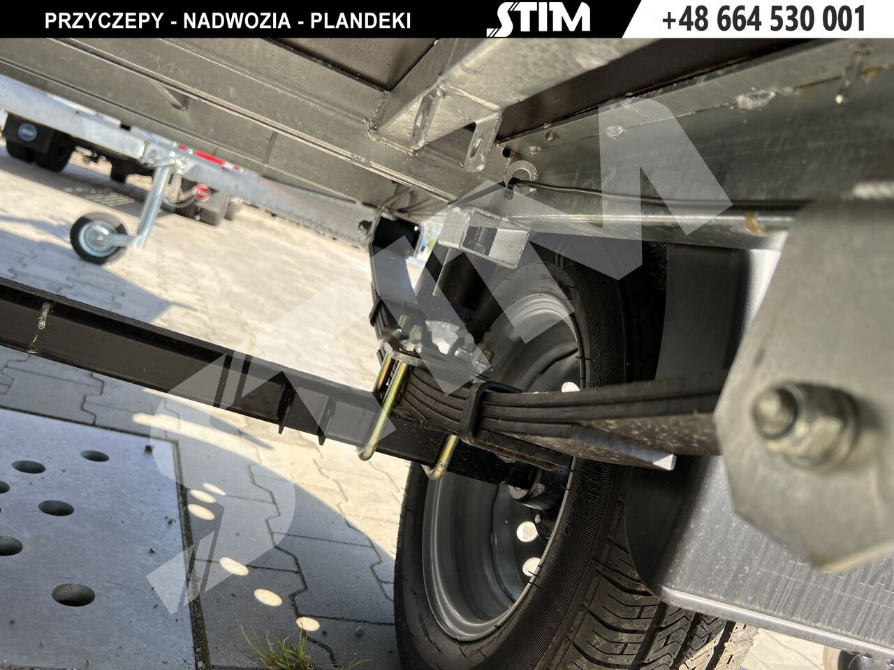 Nieuw Aanhangwagen auto Stim S11-075/2813R + przednia burta otwierana: afbeelding 8