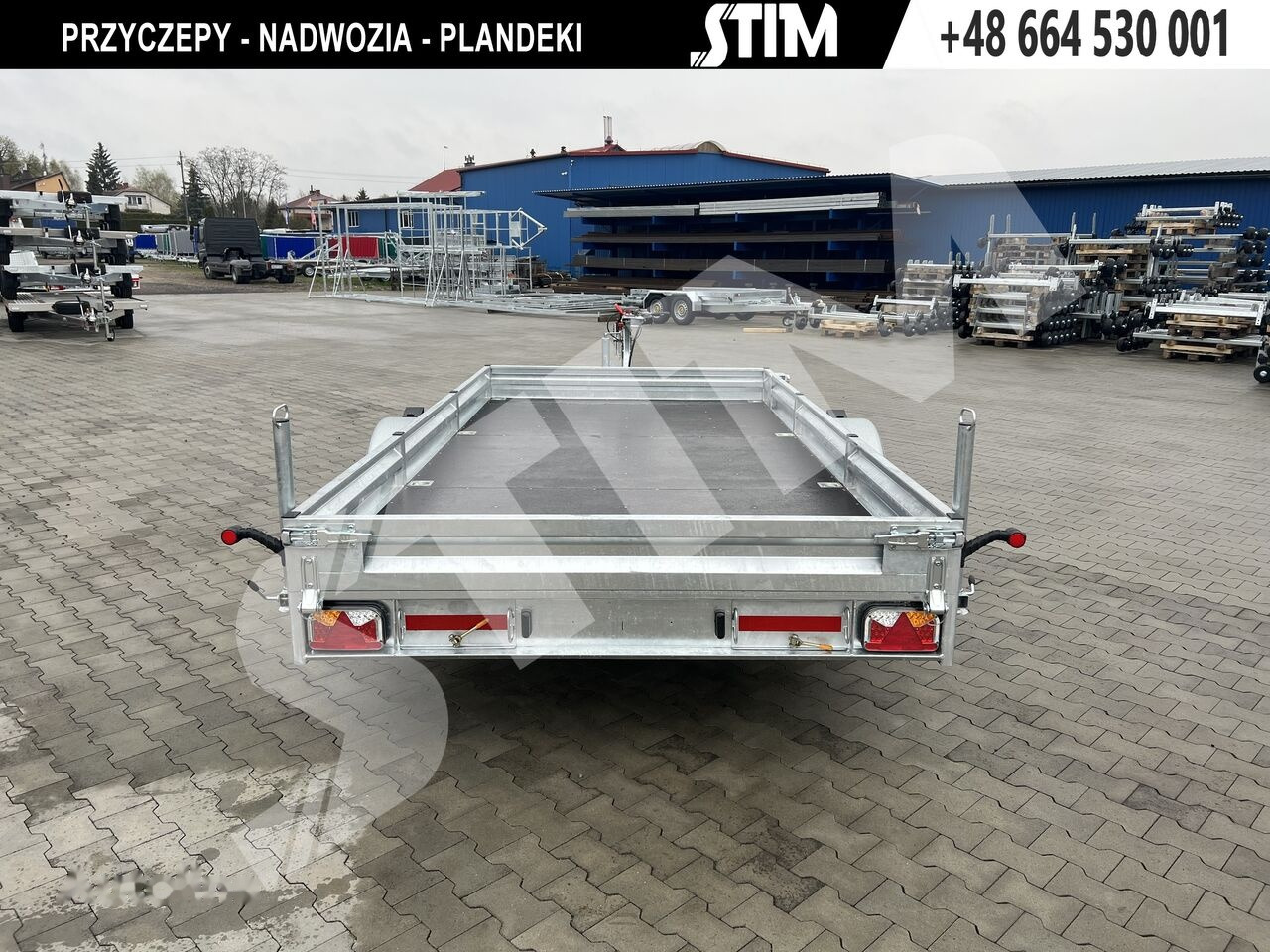Stim S21-1,8/4020 - Open/ Plateau aanhangwagen: afbeelding 4 Stim S21-1,8/4020 - Open/ Plateau aanhangwagen: afbeelding 4
