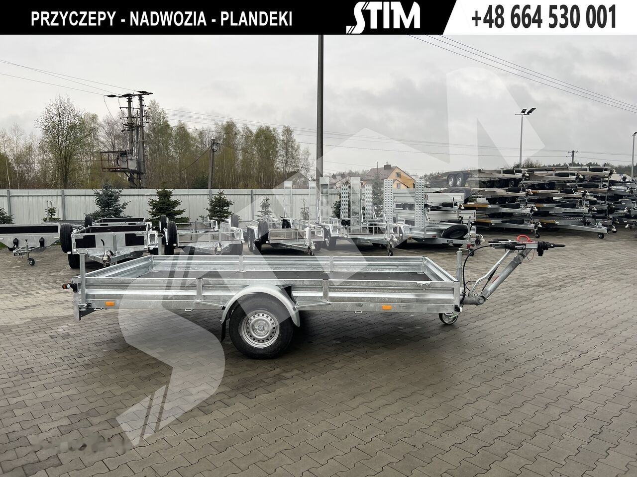 Stim S21-1,8/4020 - Open/ Plateau aanhangwagen: afbeelding 2 Stim S21-1,8/4020 - Open/ Plateau aanhangwagen: afbeelding 2