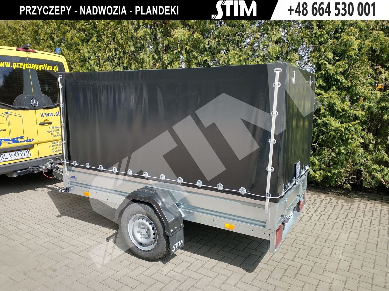 Stim S21-13/2613 - Aanhangwagen met huif: afbeelding 3 Stim S21-13/2613 - Aanhangwagen met huif: afbeelding 3