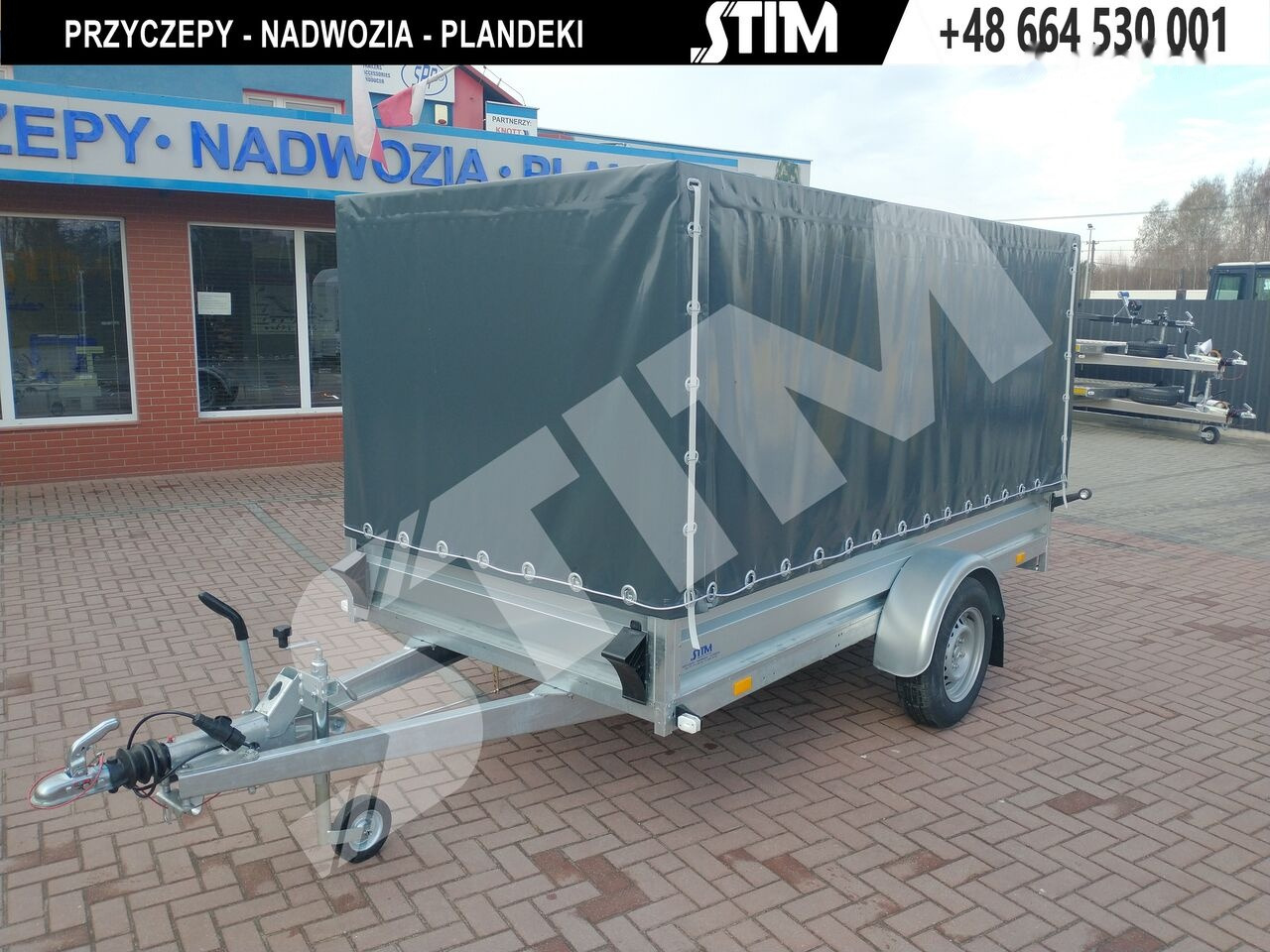 Stim S21 - 13/3216 - Aanhangwagen met huif: afbeelding 3 Stim S21 - 13/3216 - Aanhangwagen met huif: afbeelding 3