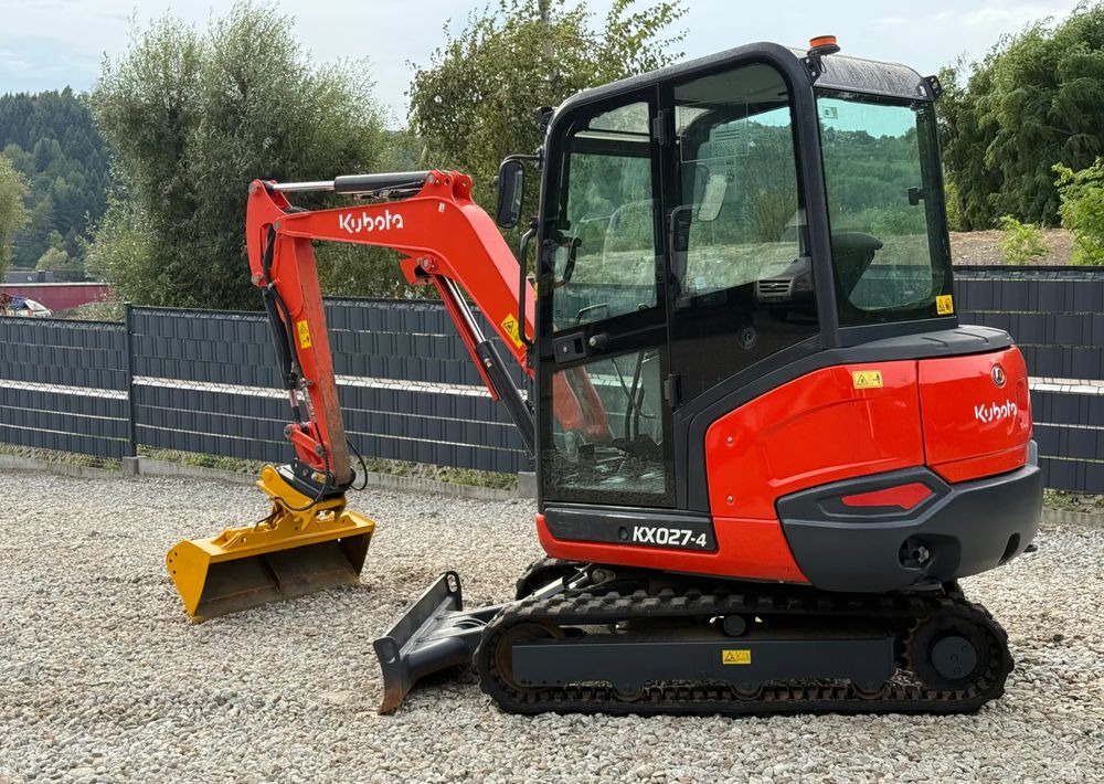 Minigraafmachine Kubota * Minikoparka * Kubota KX 027-4 * 2.8 Tony * Perfekcyjny Stan *: afbeelding 11
