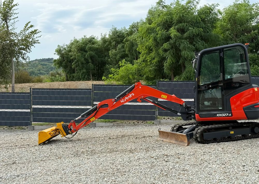 Minigraafmachine Kubota * Minikoparka * Kubota KX 027-4 * 2.8 Tony * Perfekcyjny Stan *: afbeelding 15