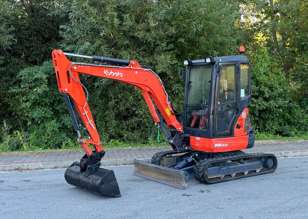 Kubota * Sprowadzona * Minikoparka * Kubota U 35-3&3 * 3.5 Ton * - Minigraafmachine: afbeelding 1 Kubota * Sprowadzona * Minikoparka * Kubota U 35-3&3 * 3.5 Ton * - Minigraafmachine: afbeelding 1