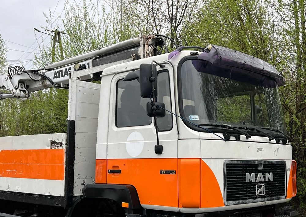 MAN * 27-322 MAN 6x4 * HDS ATLAS 140 * - Kraanwagen, Vrachtwagen met open laadbak: afbeelding 3 MAN * 27-322 MAN 6x4 * HDS ATLAS 140 * - Kraanwagen, Vrachtwagen met open laadbak: afbeelding 3