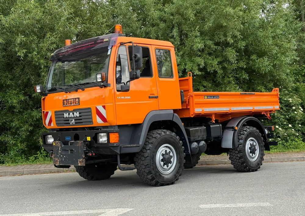MAN * MAN 10-220 * Kiper Wywrotka Meiller * 4x4 * Zimowe Utrzymanie * Unimog * - Kipper vrachtwagen: afbeelding 2 MAN * MAN 10-220 * Kiper Wywrotka Meiller * 4x4 * Zimowe Utrzymanie * Unimog * - Kipper vrachtwagen: afbeelding 2