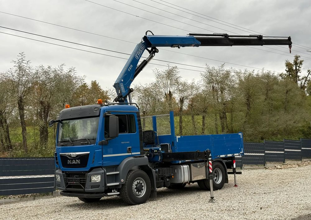 MAN * MAN 18.440 TGS * 4x4 * HDS Fassi F215 * Sprowadzony * 95 000 KM ! * Stan Jak Nowy - Vrachtwagen met open laadbak, Kraanwagen: afbeelding 1 MAN * MAN 18.440 TGS * 4x4 * HDS Fassi F215 * Sprowadzony * 95 000 KM ! * Stan Jak Nowy - Vrachtwagen met open laadbak, Kraanwagen: afbeelding 1
