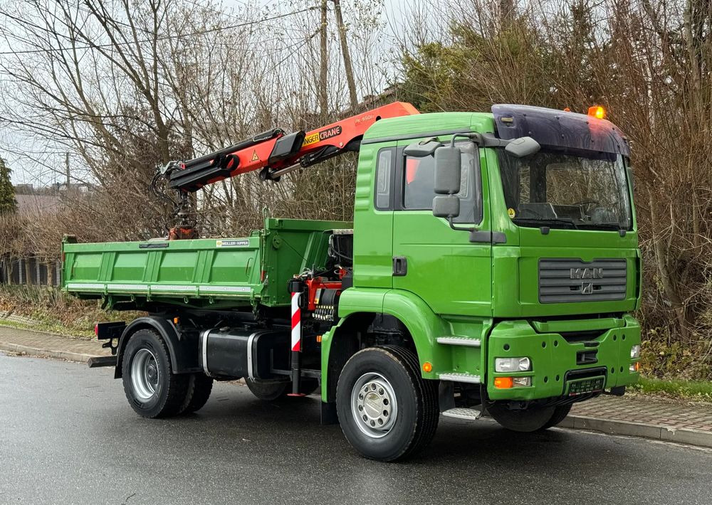 MAN * MAN TGA 18-360 * Kiper Wywrotka * 4x2 * Kran Palfinger PK 9501 Sprowadzony - Kipper vrachtwagen: afbeelding 2 MAN * MAN TGA 18-360 * Kiper Wywrotka * 4x2 * Kran Palfinger PK 9501 Sprowadzony - Kipper vrachtwagen: afbeelding 2