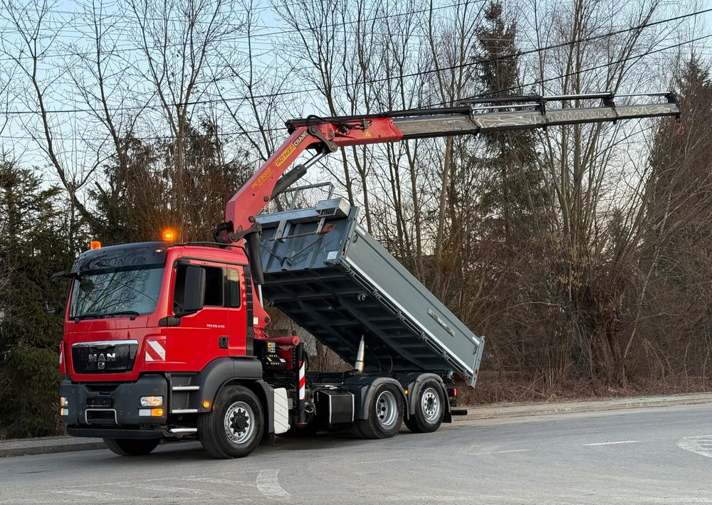 MAN * MAN TGS 28-440 * KIPER WYWROTKA * 4x4 Hydrodrive * HDS Palfinger PK 23000* Sprowadzony* Bardzo Dobry Stan * - Kipper vrachtwagen: afbeelding 1 MAN * MAN TGS 28-440 * KIPER WYWROTKA * 4x4 Hydrodrive * HDS Palfinger PK 23000* Sprowadzony* Bardzo Dobry Stan * - Kipper vrachtwagen: afbeelding 1