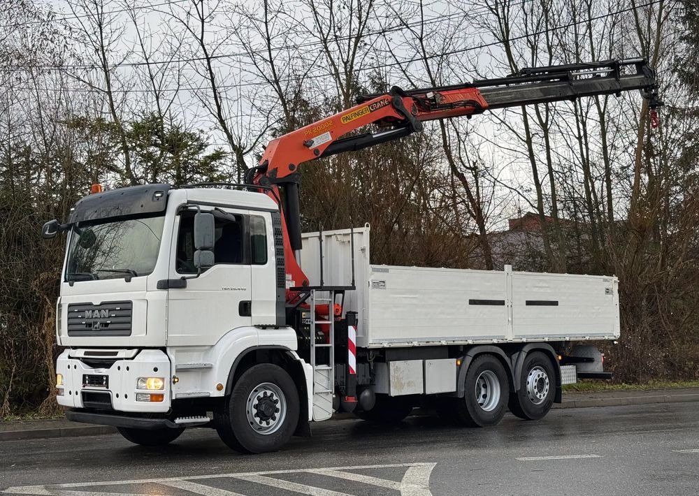 MAN * TGA 26-440 * 4x6 Hydrodrive * HDS Palfinger PK 20002 * Bardzo Dobry Stan - Vrachtwagen met open laadbak, Kraanwagen: afbeelding 1 MAN * TGA 26-440 * 4x6 Hydrodrive * HDS Palfinger PK 20002 * Bardzo Dobry Stan - Vrachtwagen met open laadbak, Kraanwagen: afbeelding 1
