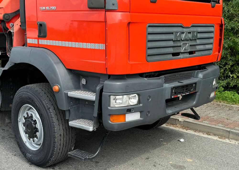 MAN TGM 18-280 MAN 4x4 HDS PALFINGER 105 KIPER WYWROTKA MEILLER BARDZO DOBRY STAN - Kipper vrachtwagen: afbeelding 3 MAN TGM 18-280 MAN 4x4 HDS PALFINGER 105 KIPER WYWROTKA MEILLER BARDZO DOBRY STAN - Kipper vrachtwagen: afbeelding 3
