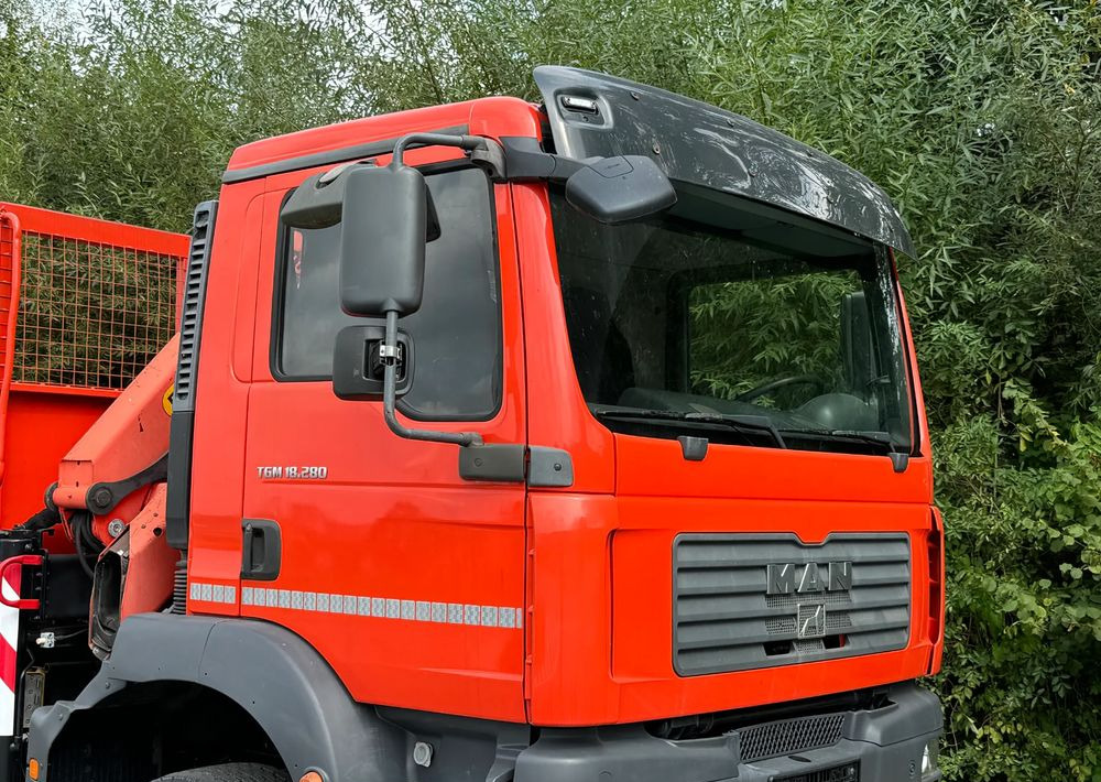 MAN TGM 18-280 MAN 4x4 HDS PALFINGER 105 KIPER WYWROTKA MEILLER BARDZO DOBRY STAN - Kipper vrachtwagen: afbeelding 4 MAN TGM 18-280 MAN 4x4 HDS PALFINGER 105 KIPER WYWROTKA MEILLER BARDZO DOBRY STAN - Kipper vrachtwagen: afbeelding 4