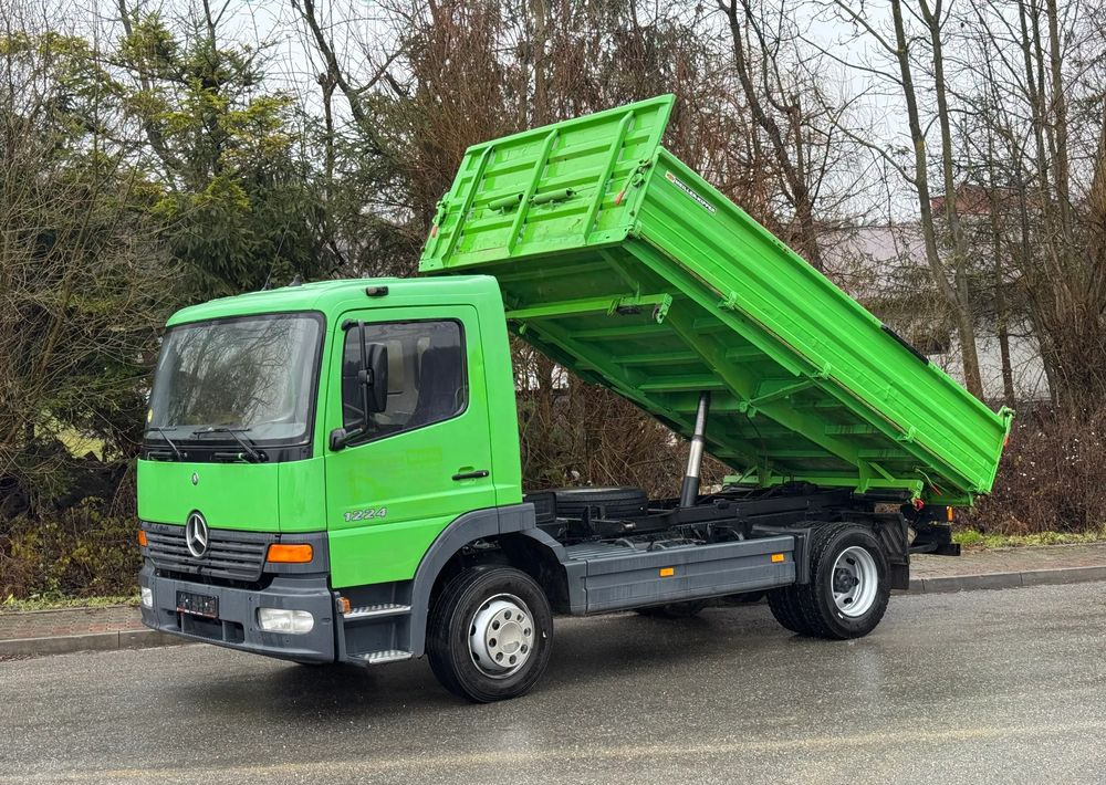 Mercedes-Benz * Mercedes ATEGO 1224 Kiper * Wywrotka MEILLER x3 * Bardzo Dobry Stan - Kipper vrachtwagen: afbeelding 1 Mercedes-Benz * Mercedes ATEGO 1224 Kiper * Wywrotka MEILLER x3 * Bardzo Dobry Stan - Kipper vrachtwagen: afbeelding 1